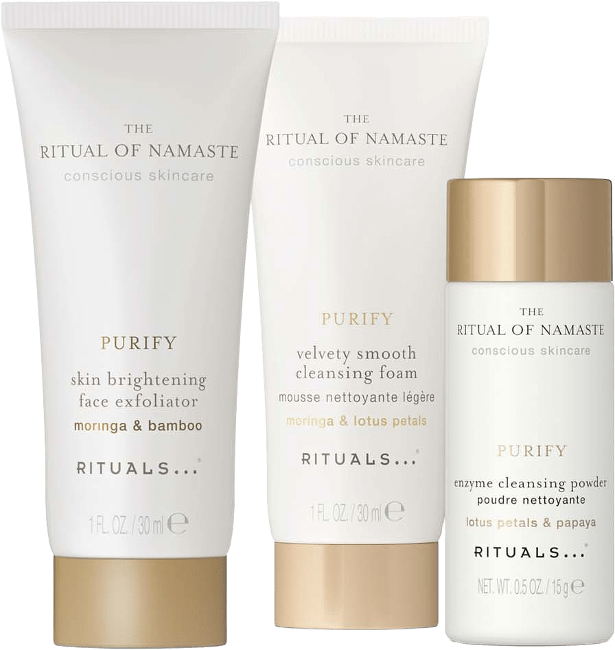 The Ritual of Namaste Skin Care Set - Cleanse, från Rituals.