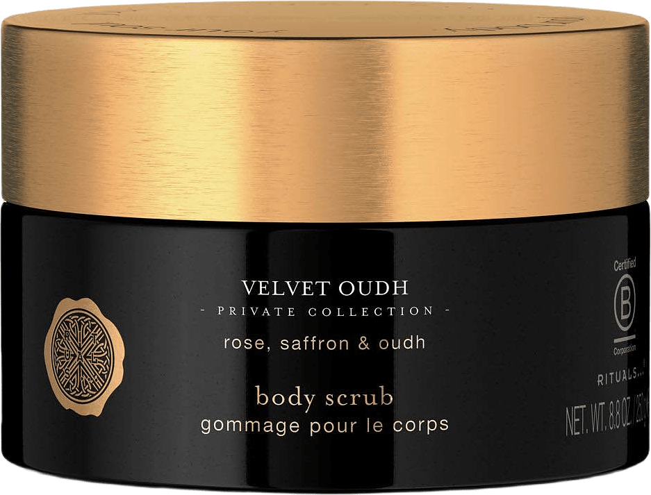 Velvet Oudh Body Scrub, från Rituals.