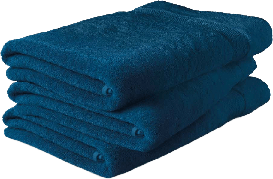 Super Soft Cotton Bath Towel, från Rituals, i färgen Peacock Blue.