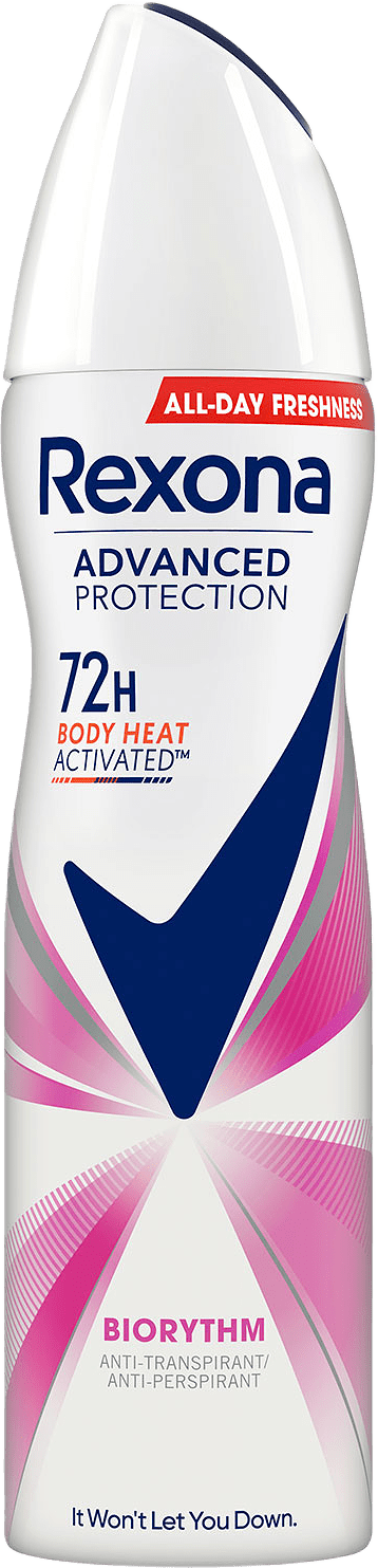 72h Advanced Protection Antiperspirant Deo Spray, från Rexona.