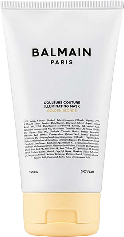Couleurs Couture Illuminating Mask, från BALMAIN Paris Hair Couture, i färgen Golden Blonde.