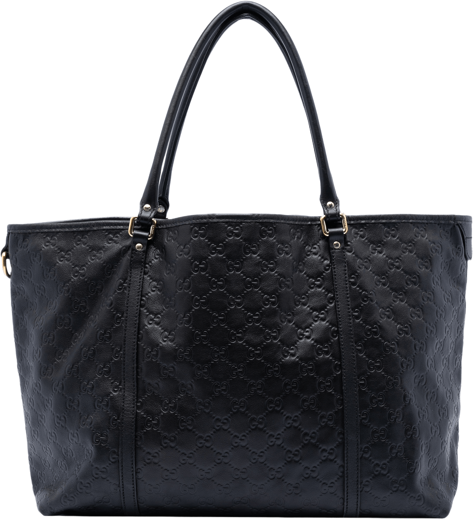 Gucci Guccissima Joy Tote, från Luxclusif, i färgen black.