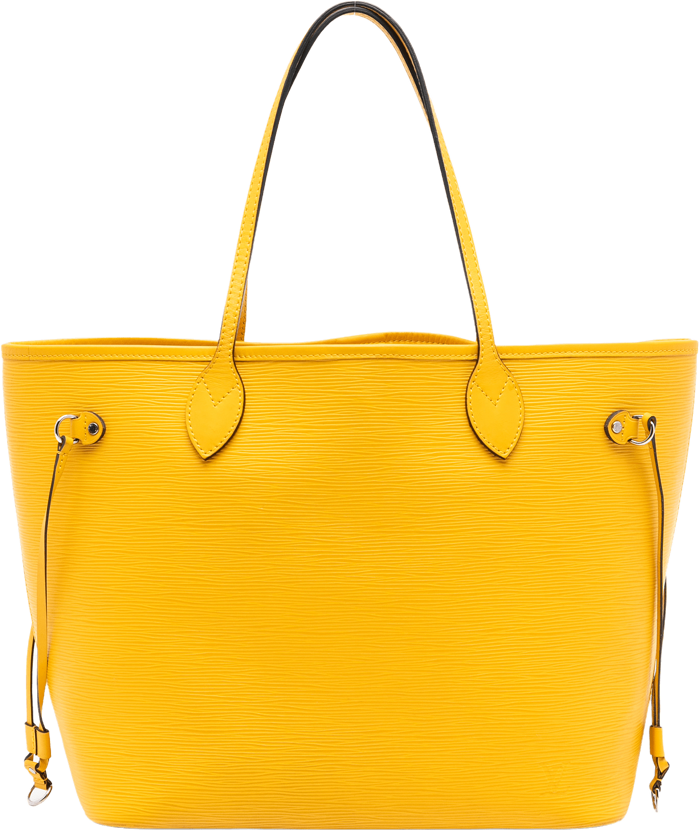 Louis Vuitton Epi Neverfull Mm, från Luxclusif, i färgen yellow.