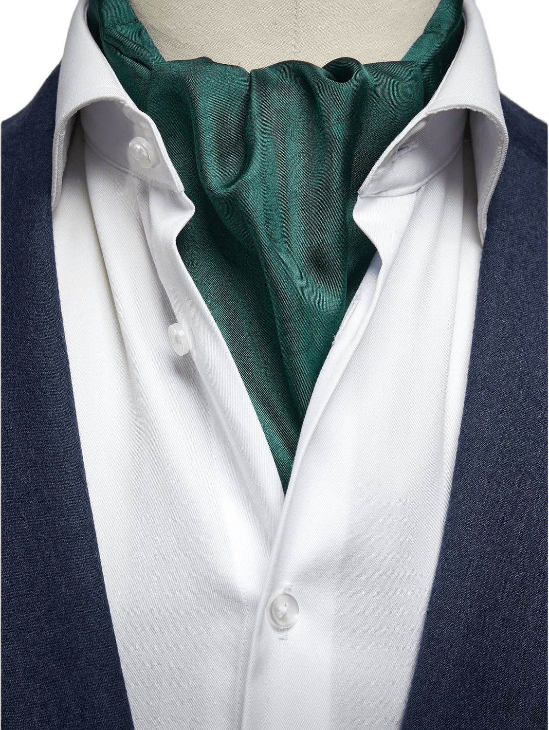 Silk Double Pointed Ascot Formal