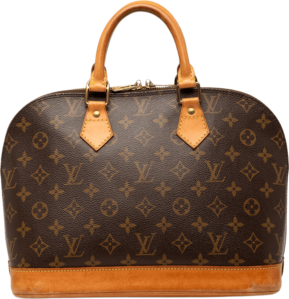 Louis Vuitton Monogram Alma Pm, från Luxclusif, i färgen brown.