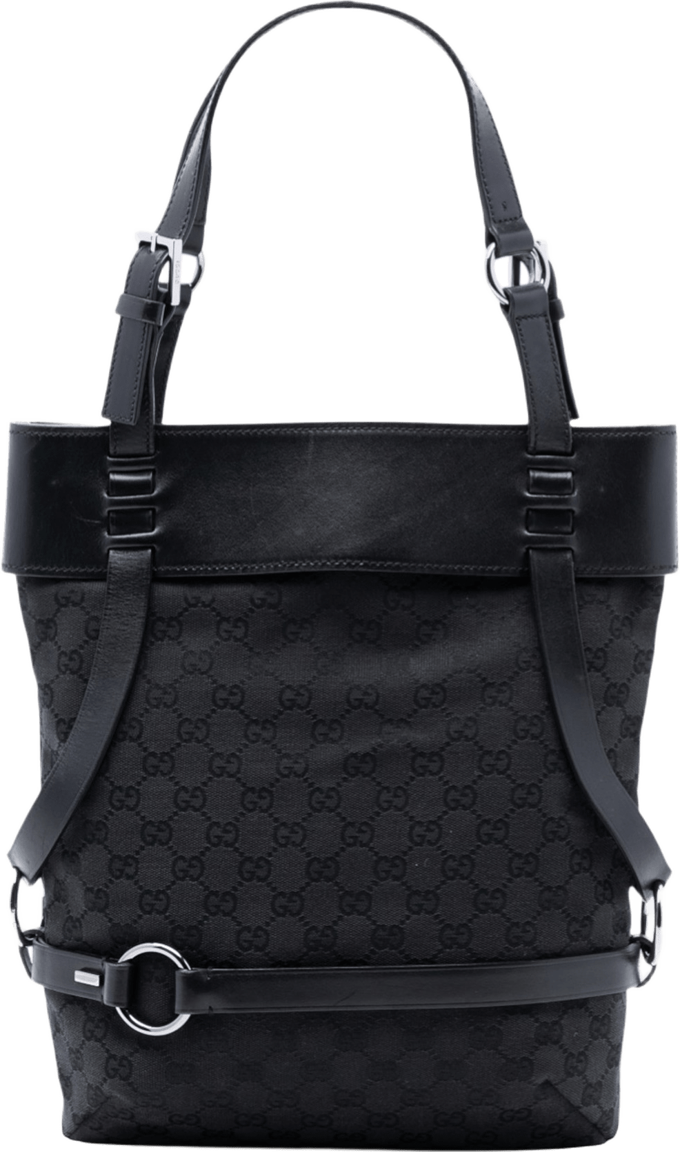Gucci Gg Canvas Tote, från Luxclusif, i färgen black.