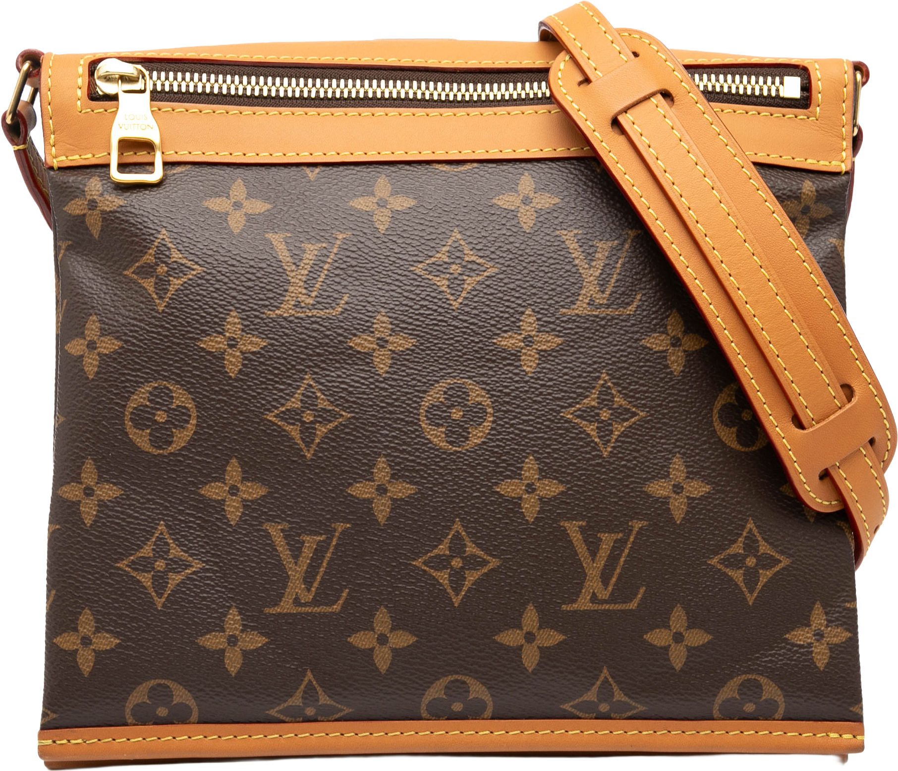 Louis Vuitton Monogram Saumur Messenger Pm, från Luxclusif, i färgen brown.