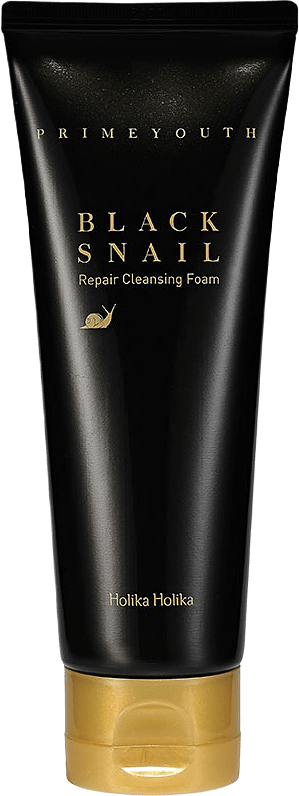 Prime Black Snail Cleansing Foam, från Holika Holika, i färgen Black.