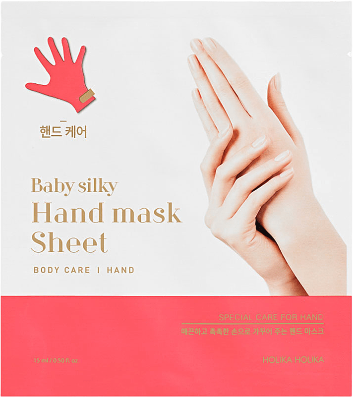 Baby Silky Hand Sheet Mask, från Holika Holika.
