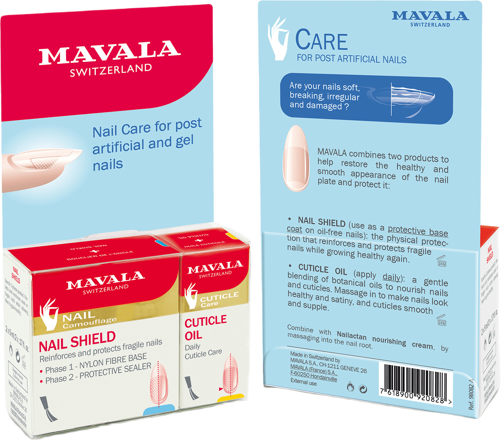 Nagelvårdskit efter lösnaglar, från Mavala.