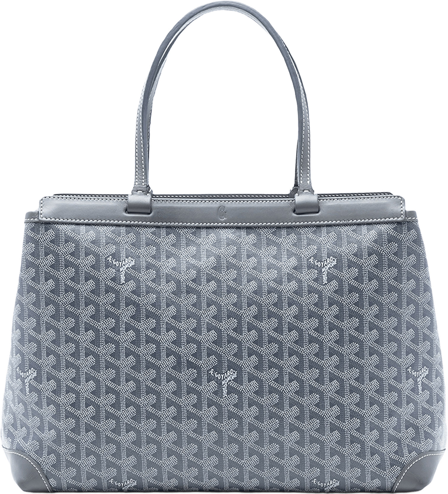 Goyard Goyardine Bellechasse Pm, från Luxclusif, i färgen gray.