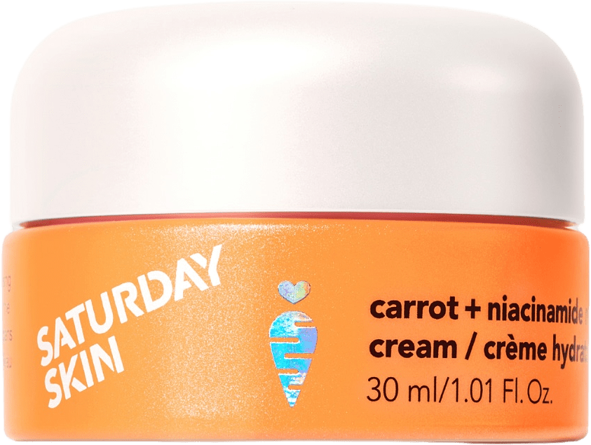 Carrot + Niacinamide Moisturizing Cream 30ml, från Saturday Skin.