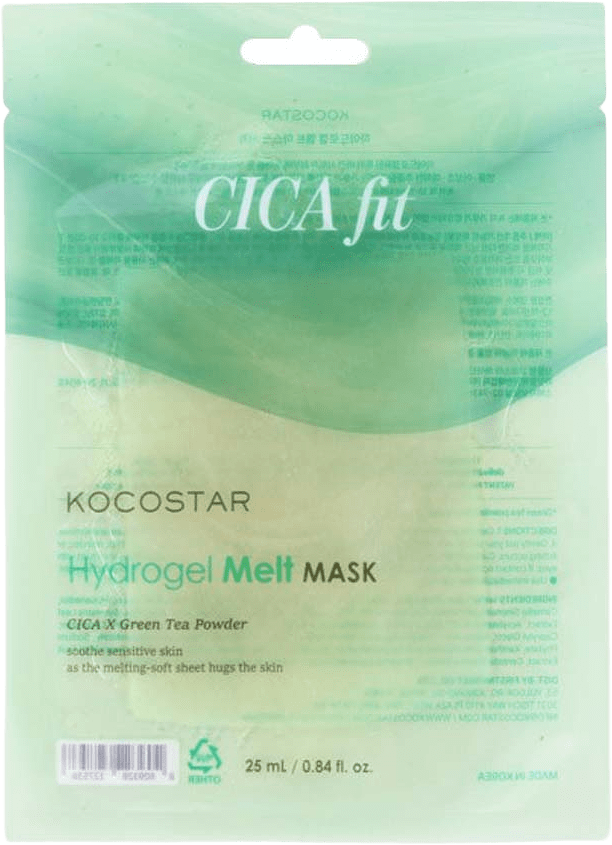 Hydrogel Melt Mask Cica Fit, från Kocostar.