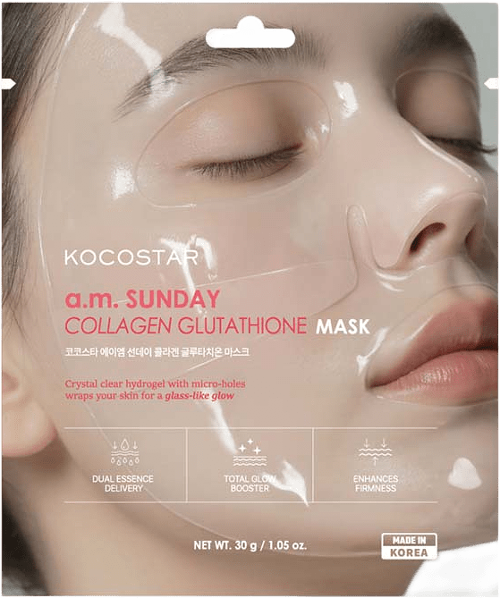 a.m Sunday Collagen Glutathione Mask, från Kocostar.