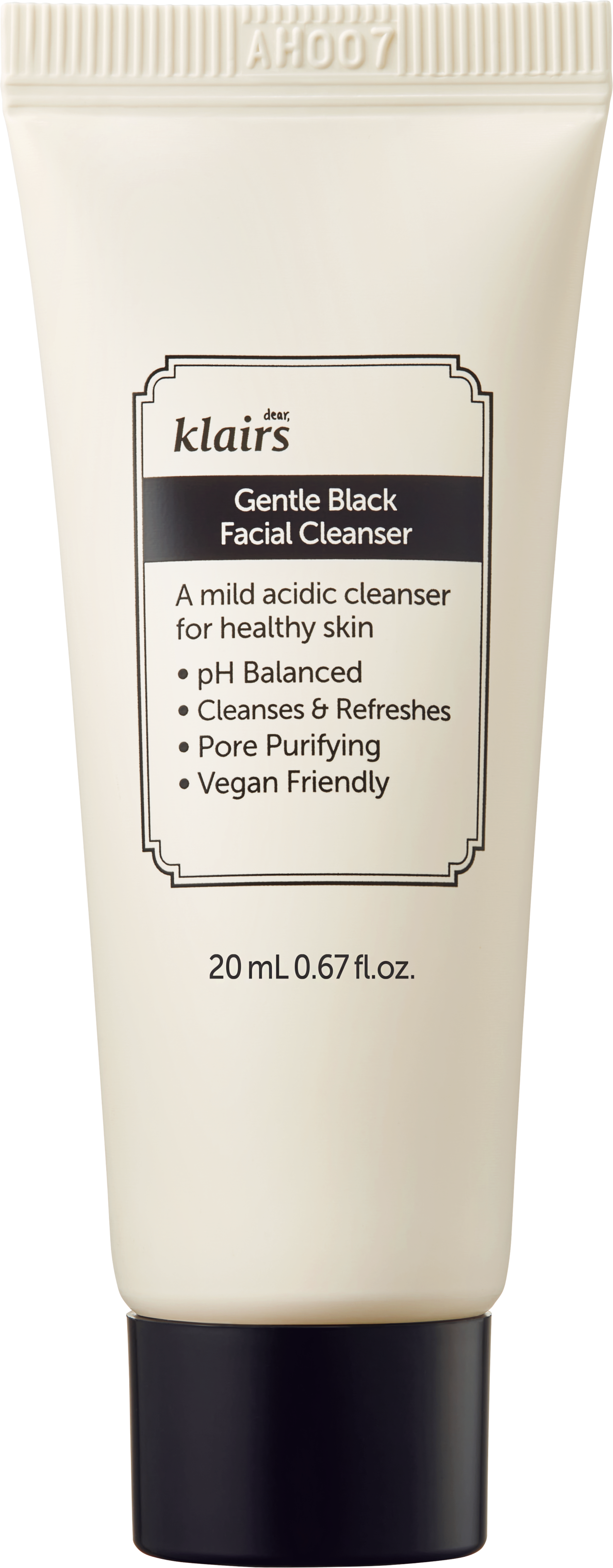 Gentle Black Facial Cleanser