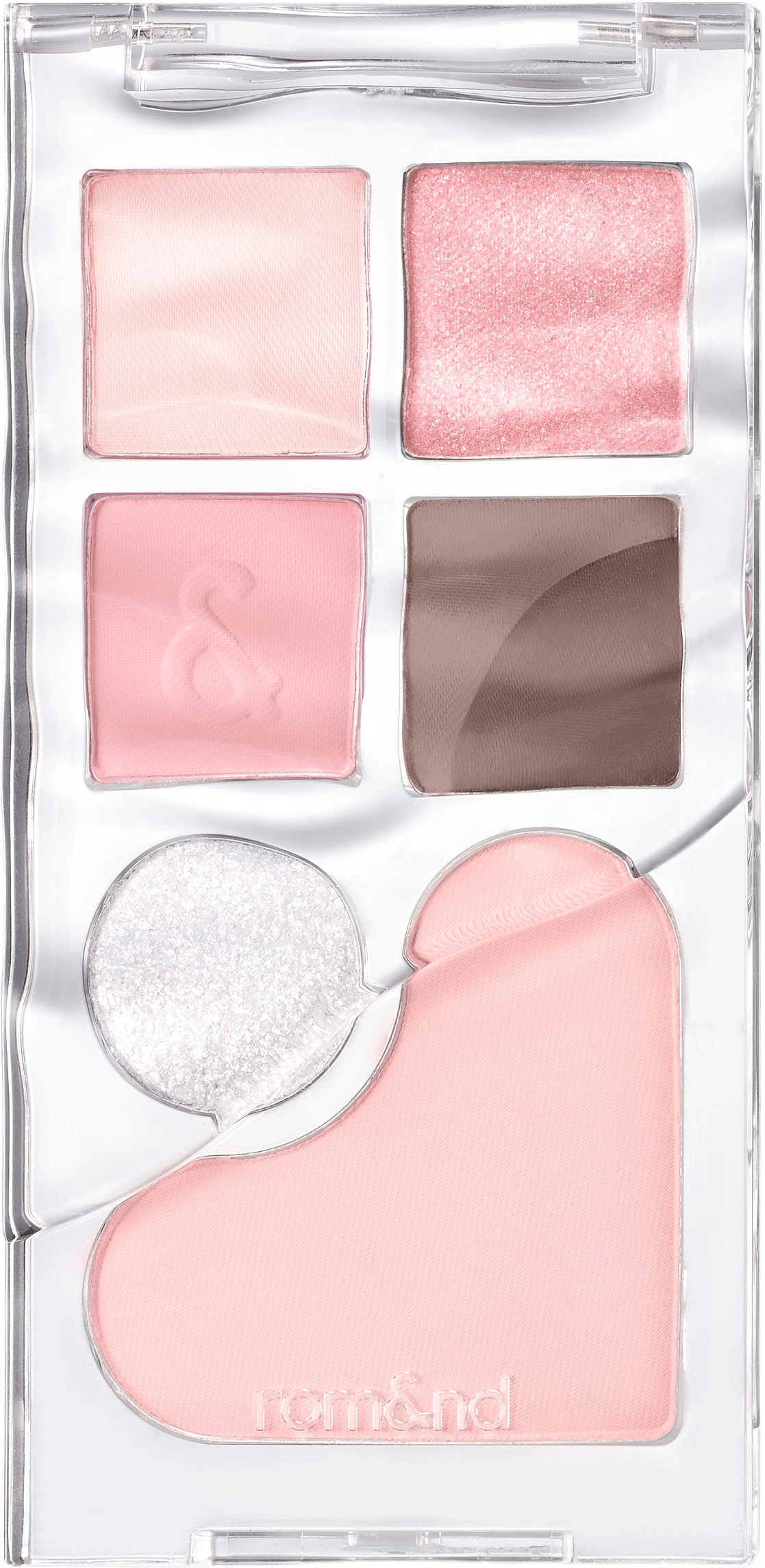 Bare Layer Palette, från rom&nd, i färgen Strawberry Mood.
