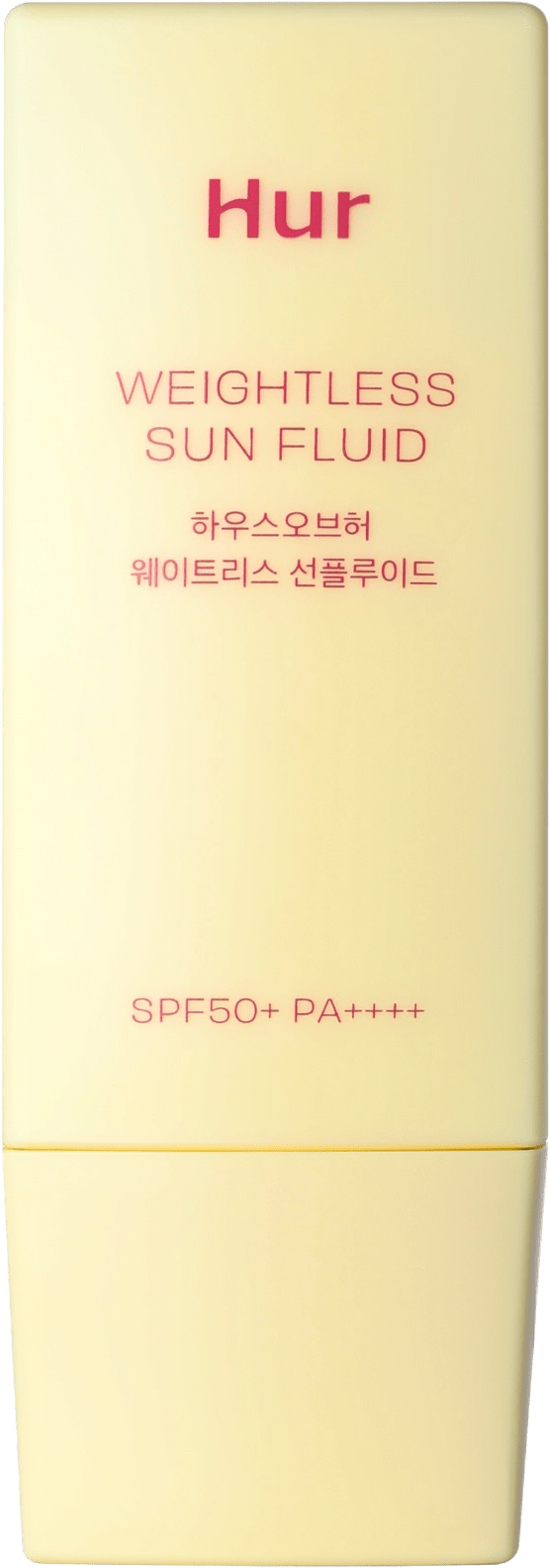 Weightless Sun Fluid SPF 50 50ml, från House of Hur.