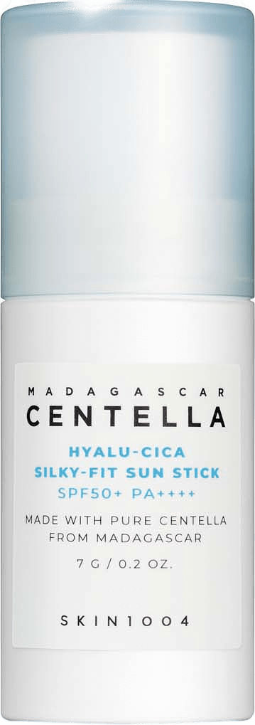 Madagascar Centella Hyalu-Cica Silky-Fit Sun Stick, från SKIN1004.