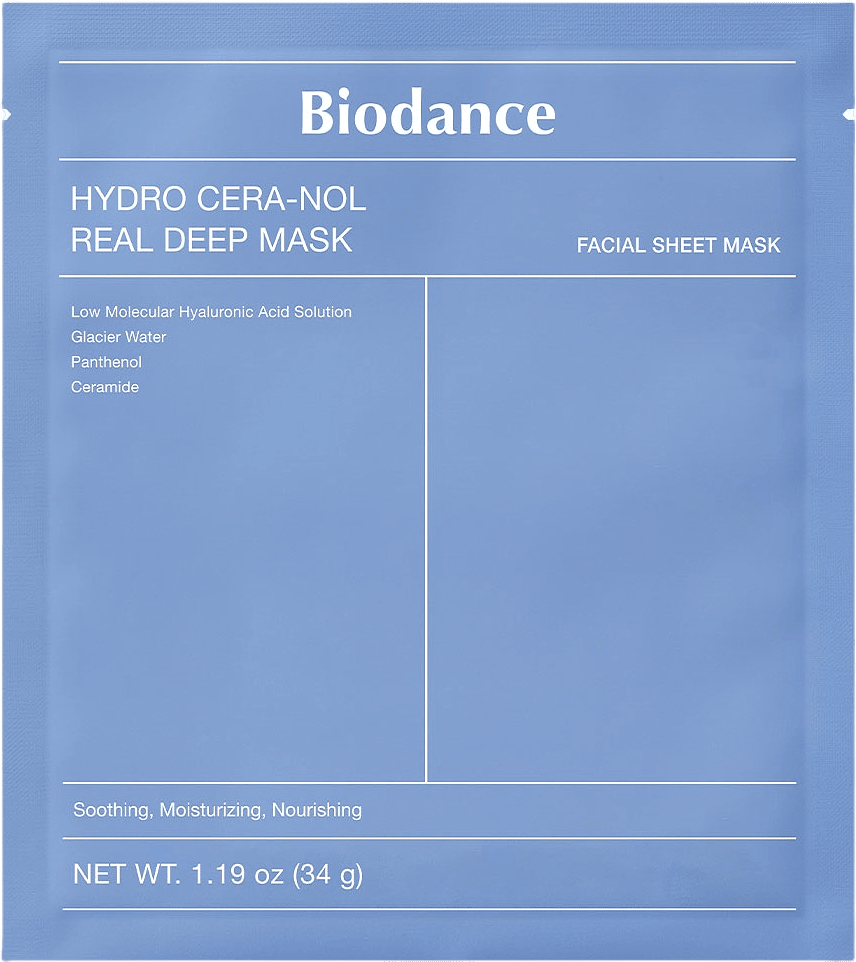 Hydro Cera-Nol Real Deep Mask 4-Pack, från Biodance.
