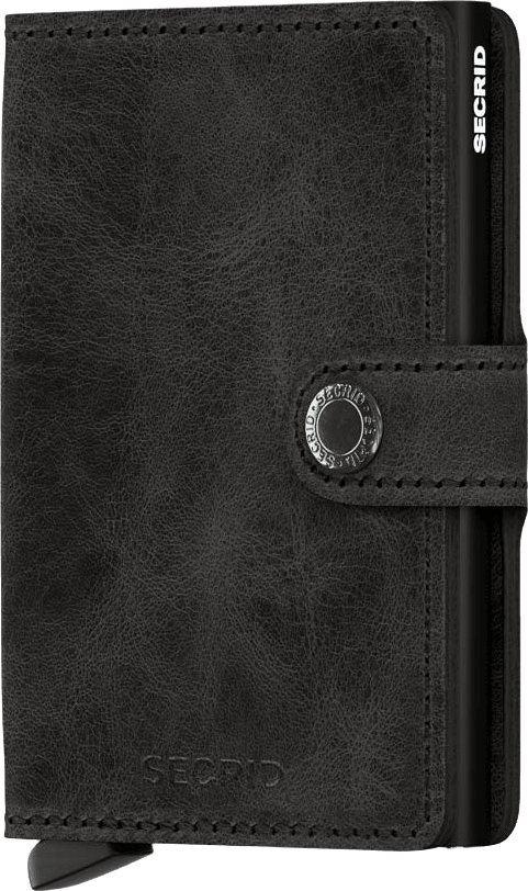 Miniwallet, från Secrid, i färgen Black 2.