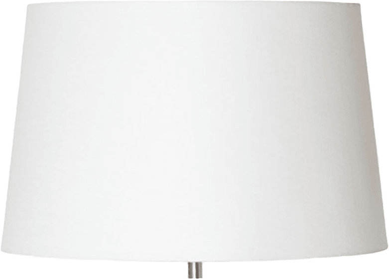 Lampskärm Basic Straight, från Watt&Veke, i färgen White.