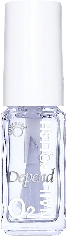 O2 Nailpolish, från Depend, i färgen 033 Basic.