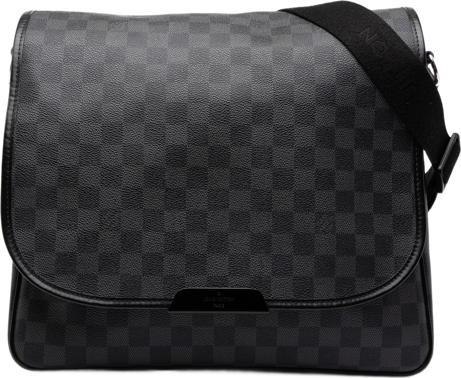 Louis Vuitton Damier Graphite Daniel Mm, från Luxclusif, i färgen svart.