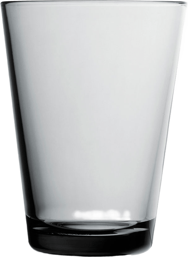 Glas Kartio, 40 cl, 2 st, från Iittala, i färgen Grå.