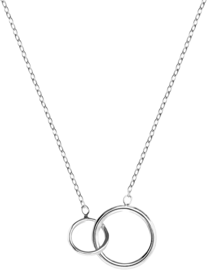 Mini Circle Necklace, från Sophie by Sophie, i färgen Silver.