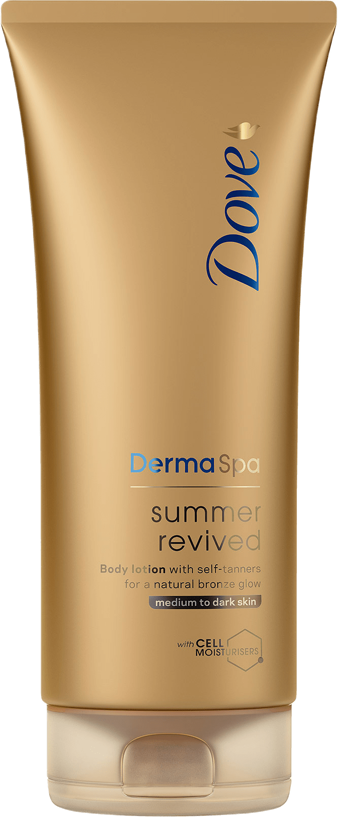 DermaSpa Summer Revived Dark Self Tan Body Lotion, 200 ml, från Dove.