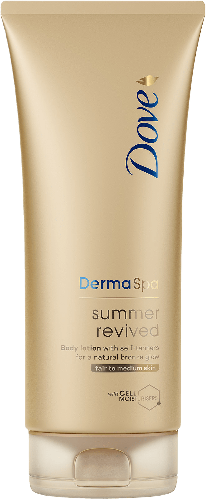 DermaSpa Summer Revived Fair Self Tan Body Lotion, 200 ml, från Dove.