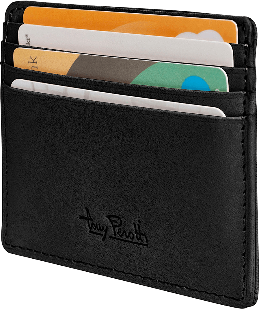 Creditcard Vegetale, från Tony Perotti, i färgen Black.