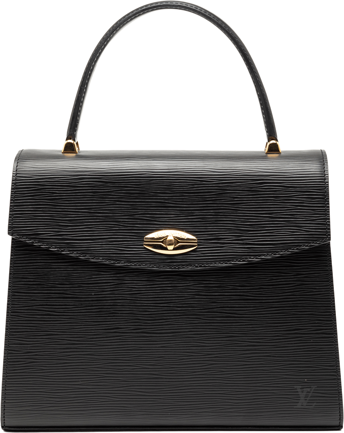 Louis Vuitton Epi Malesherbes, från Luxclusif, i färgen black.