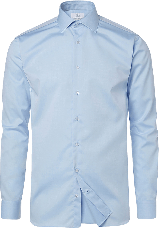 Twill Strykfri Regular, från The Shirt Factory, i färgen Blue.