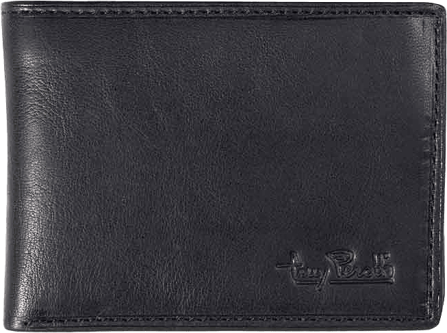 Dollar Small Zip Vegetale, från Tony Perotti, i färgen Black.