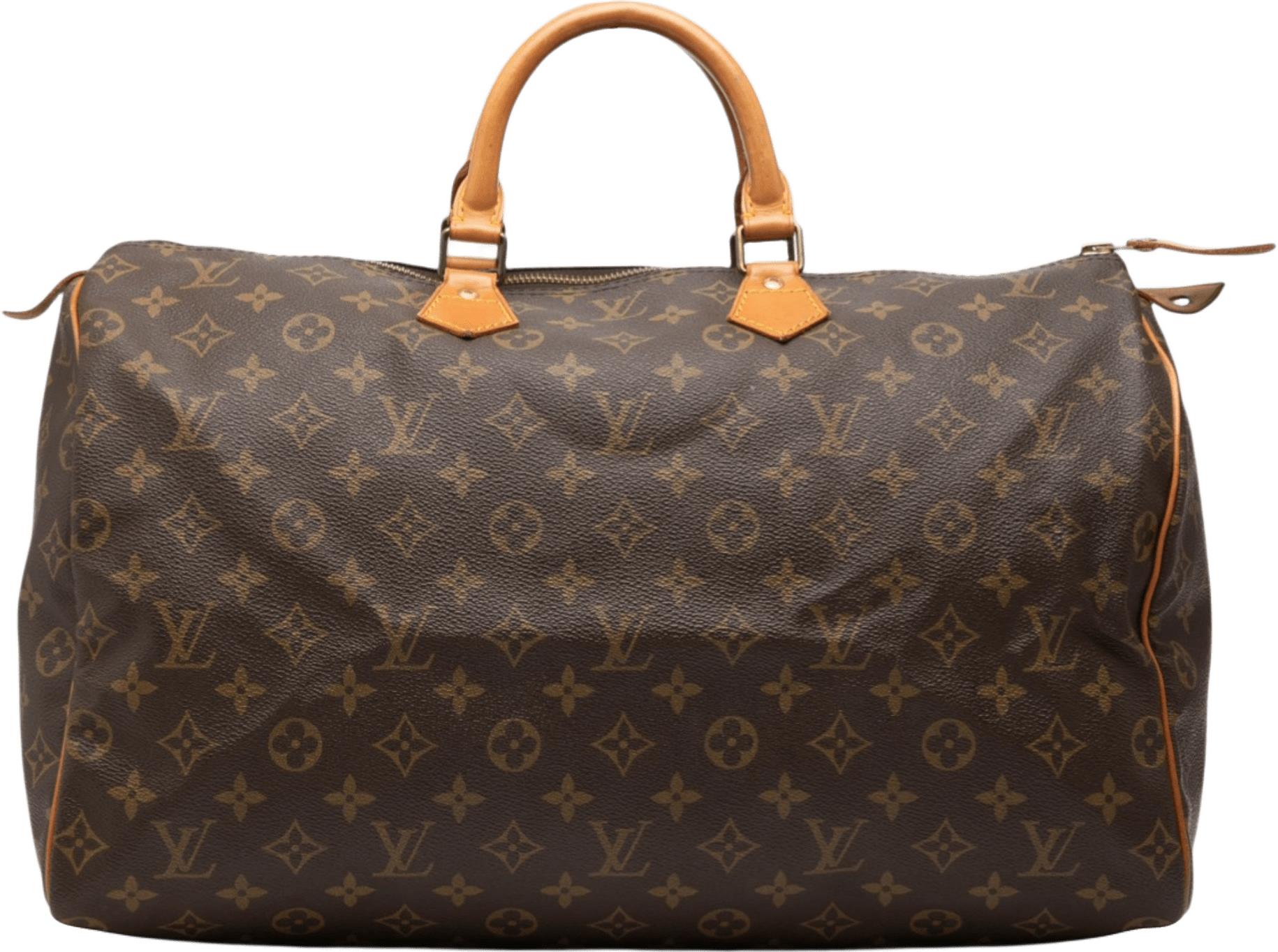 Louis Vuitton Monogram Speedy 40, från Luxclusif, i färgen brown.