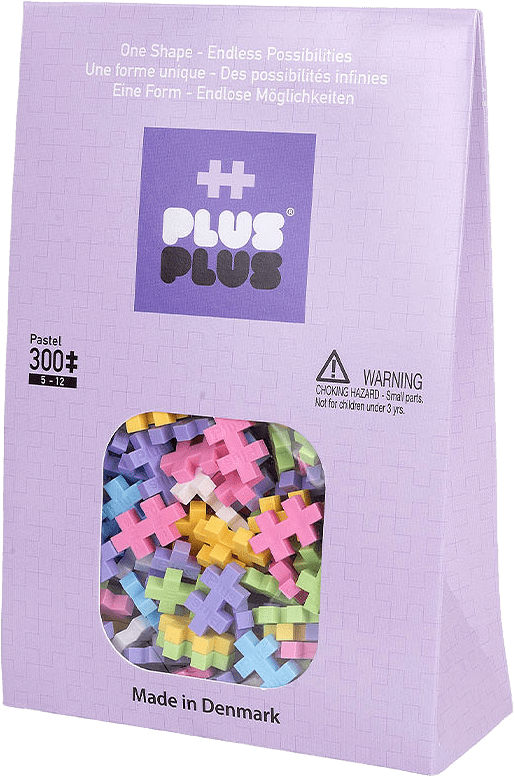 Mini Pastel 300 pcs, från PLUS PLUS.