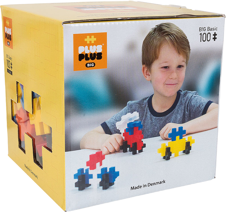 Midi Basics 100 pcs, från PLUS PLUS.