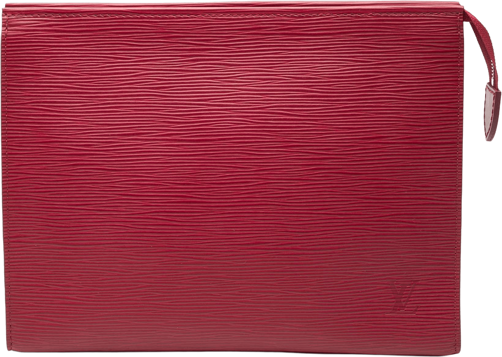 Louis Vuitton Epi Toiletry Pouch 26, från Luxclusif, i färgen red.