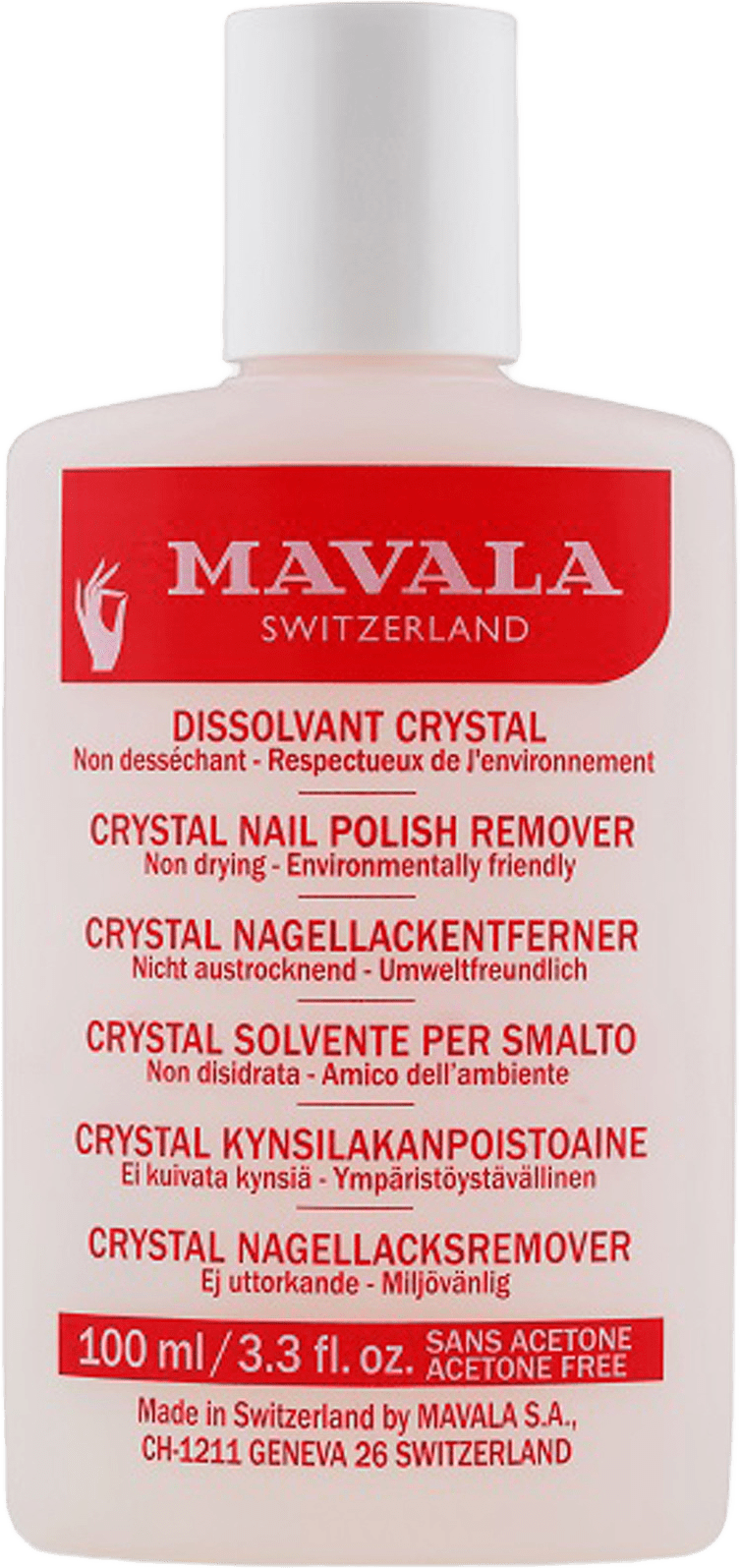 Crystal Nagellacksremover, 100 ml, från Mavala.
