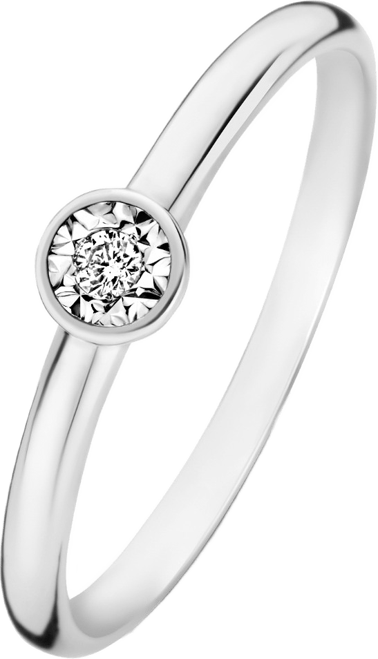 De La Paix 14 Karat Vitguld Ring