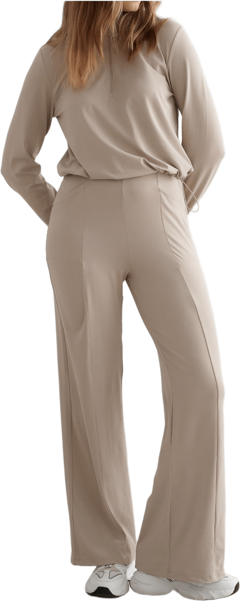 Essence Pants, från aim'n, i färgen dark clay.