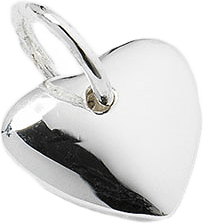 Beloved Heart Pendant Silver