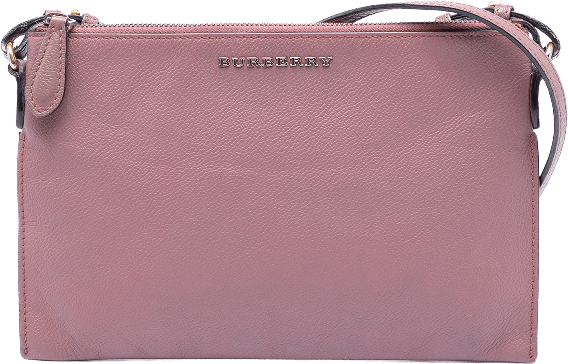 Burberry Leather Peyton Crossbody, från Luxclusif, i färgen pink.