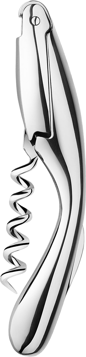 WINE & BAR korkskruv, från Georg Jensen, i färgen Silver.