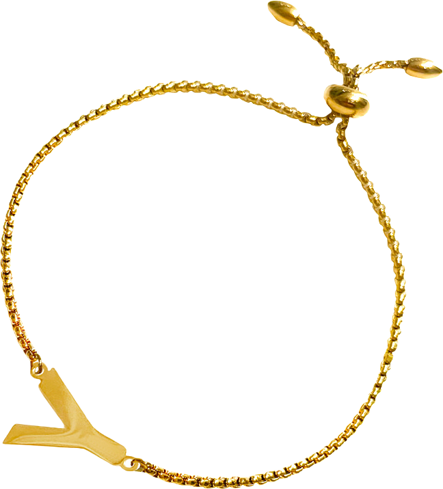 New Identity Bracelet D Gold