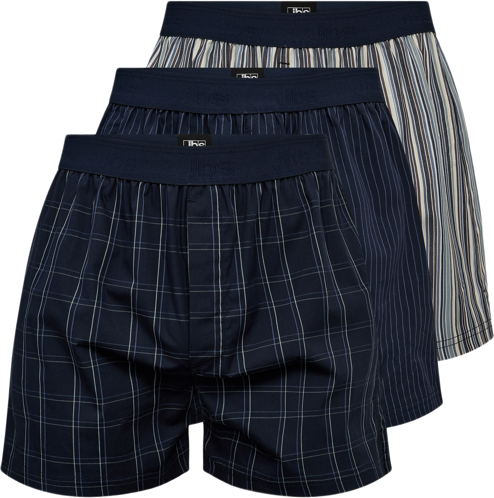 Jbs 3-pack Boxershorts - Gots Cotton, från JBS, i färgen multicolour.