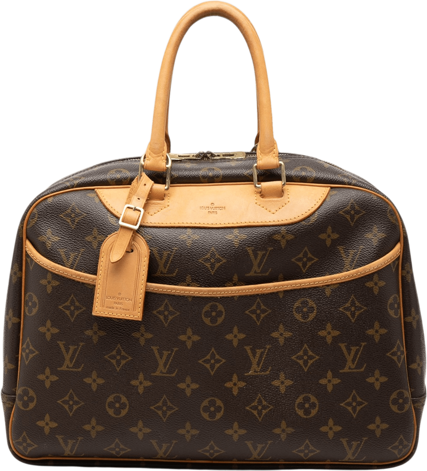 Louis Vuitton Monogram Deauville, från Luxclusif, i färgen brown.