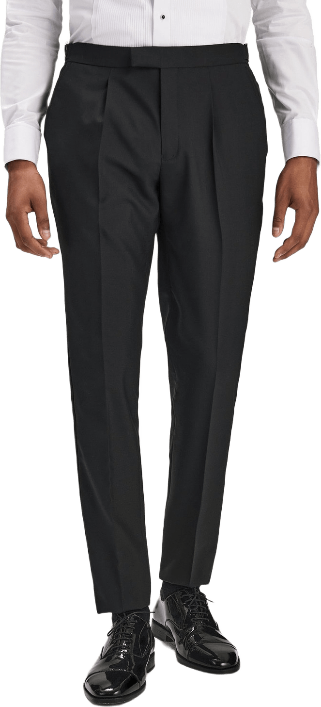 Tuxedo Pants Dante, från John Henric, i färgen black.