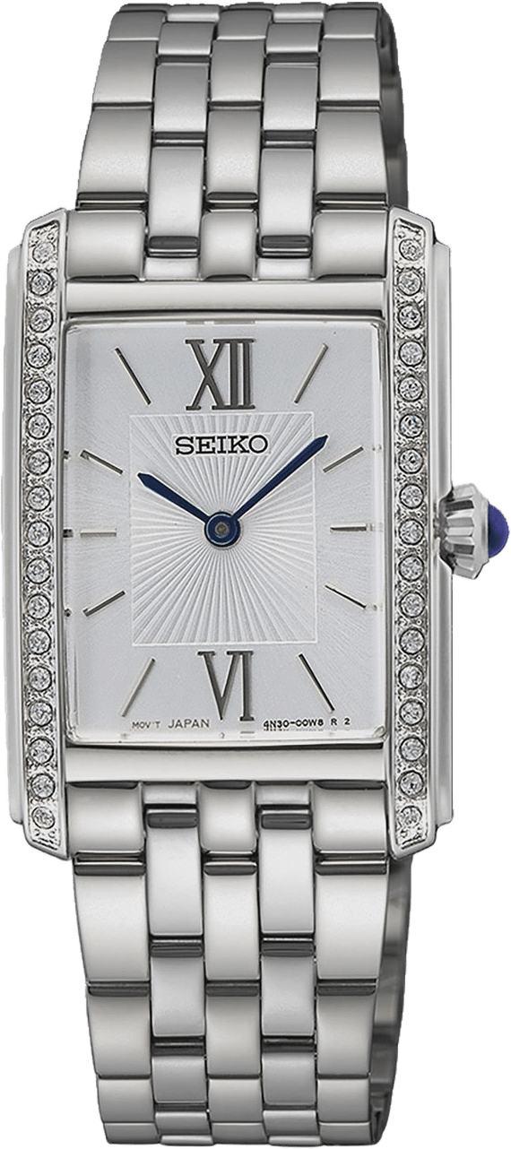 Seiko Dam Silver/stål, Metallband - Swr091p1, från Seiko, i färgen 1.